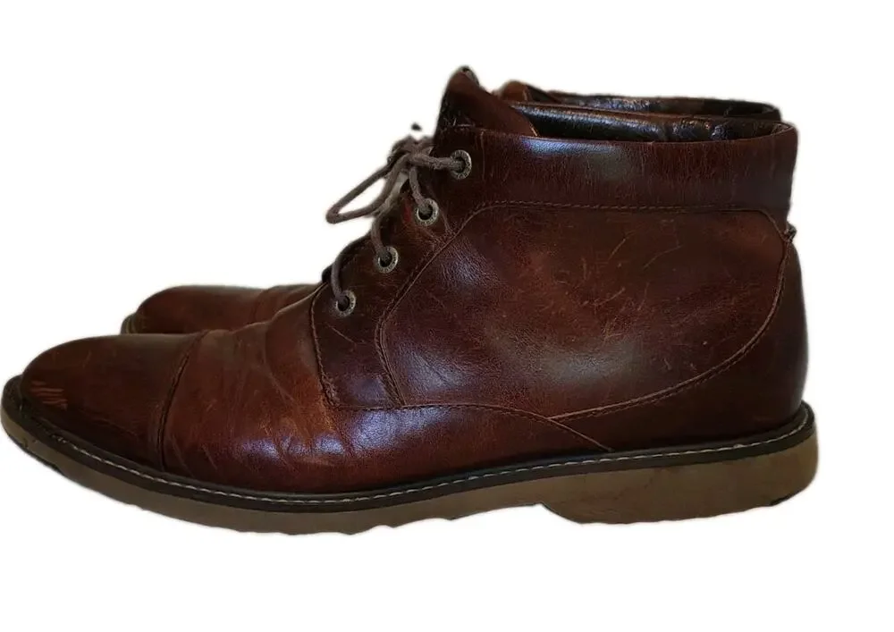 Sperry Top Sider Commander Chukka Brown Size 11.5 M Leather Boots